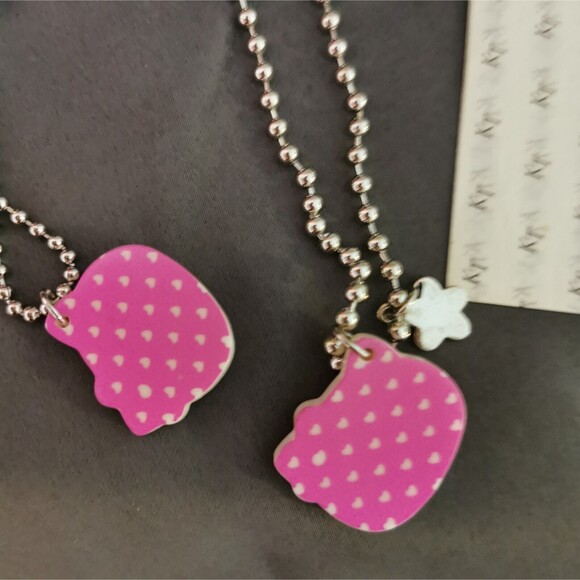 Hello Kitty Necklace Lot Jewelberry Japan Rare Sanrio Pendant Bracelet Jewelry - Picture 4 of 15